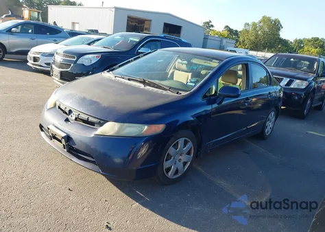 2006 Honda Civic Lx из США, поврежденный, VIN 1HGFA16556L044567